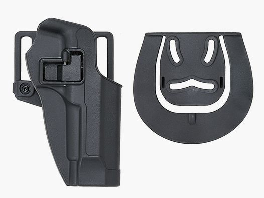 Quick-Draw Pistol Holster with Locking Mechanism for M9 - Black [CS]