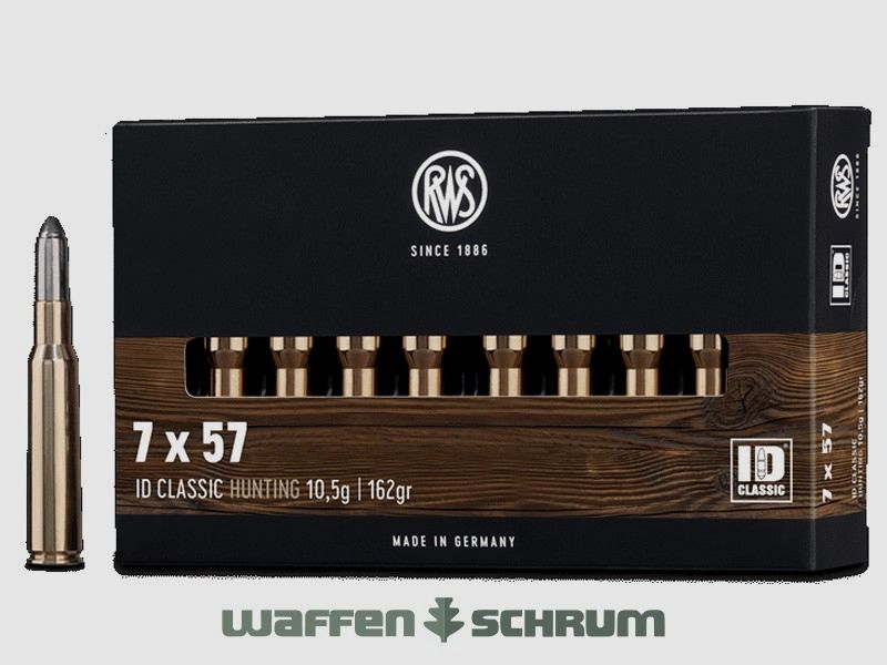 RWS ID Classic 10.5g - 162gr 7x57