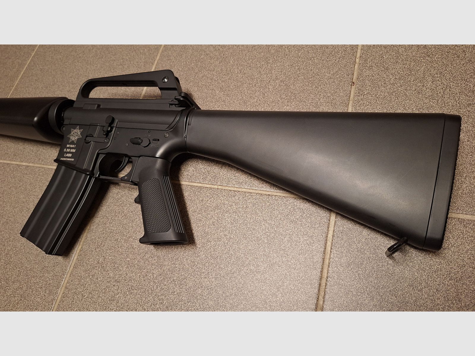 M16A1 VN Vietnam Sturmgewehr, Vollmetall, CO2 Kaliber 4,5 mm BB-NEU!