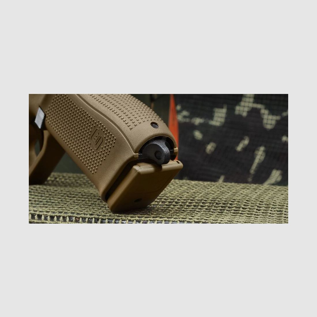 Glock 17 Gen 5 FS COYOTE – 17 Schuss – Kal. 9X19 – Neu – Französisches Militär!, Bild 3 von 5