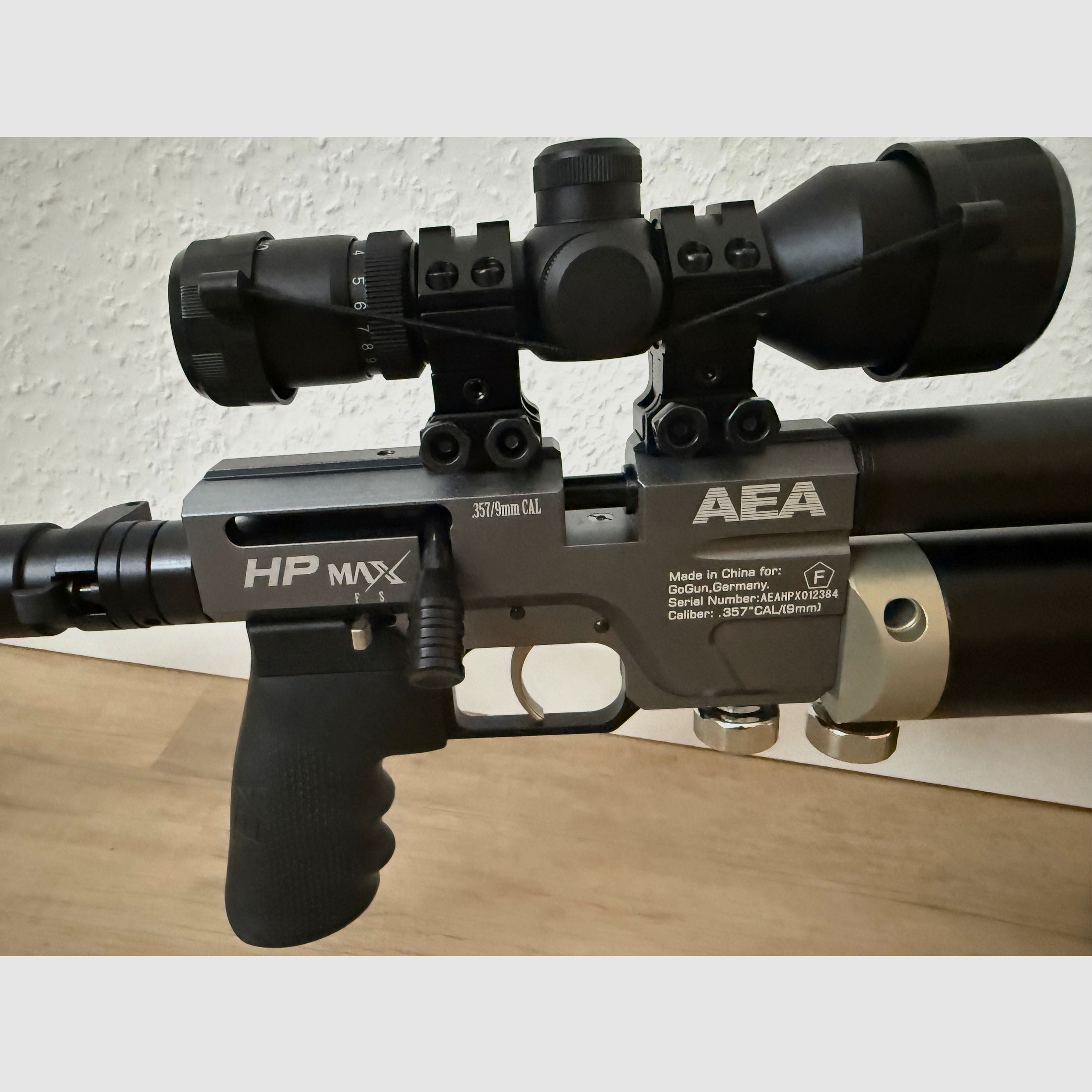 AEA HPMax CAL 357/9mm Arma ad aria