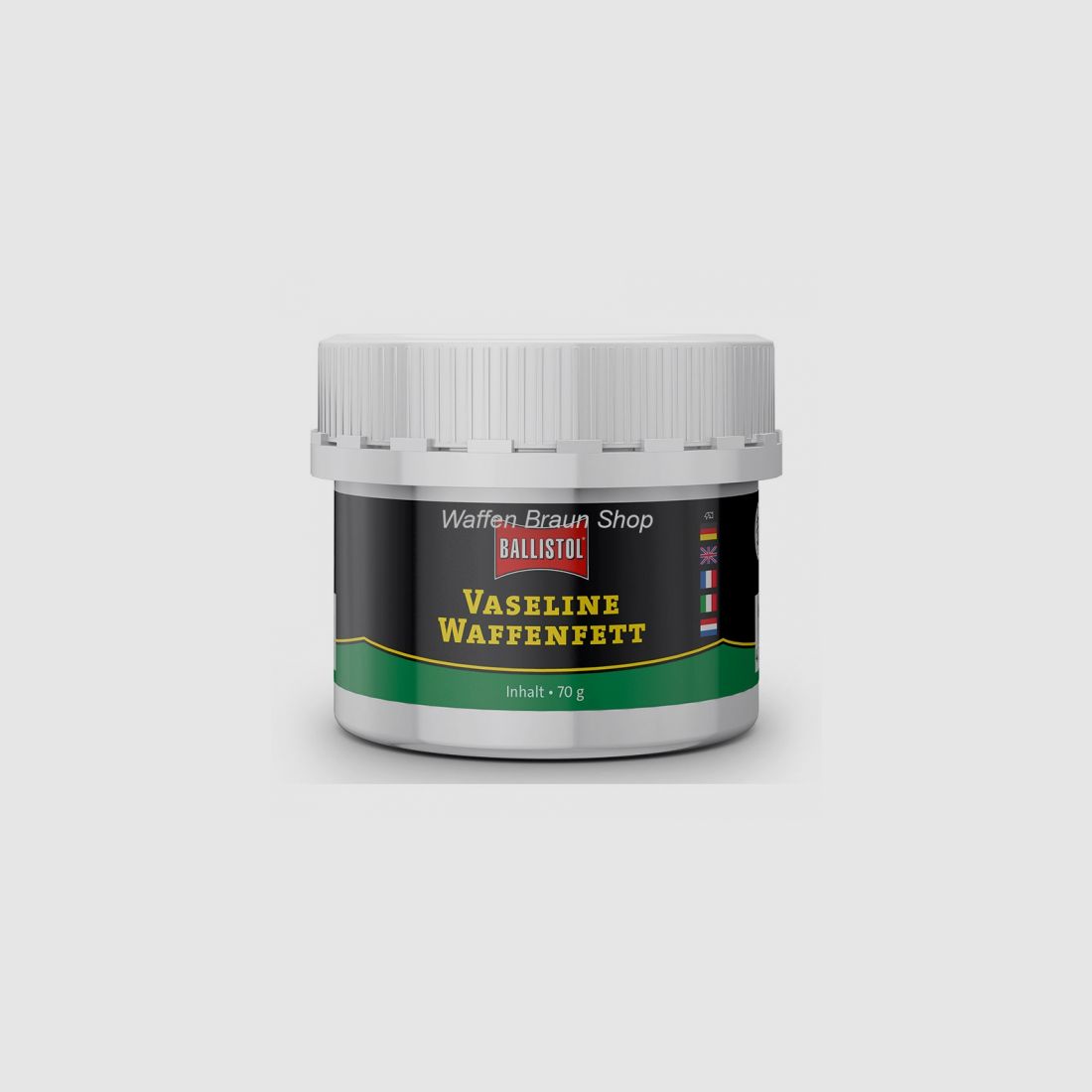 BALLISTOL Vaseline gun grease resin and acid-free gun grease made from the finest white quality for application