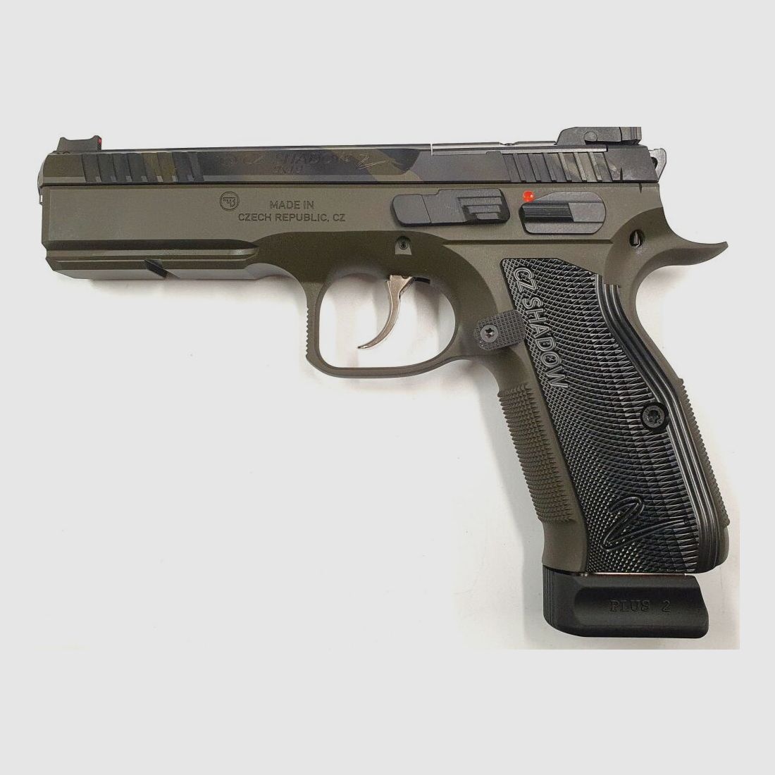 CZ 75 SP - 01, Shadow II OR, Camo Olive Double Action DA/SA trigger