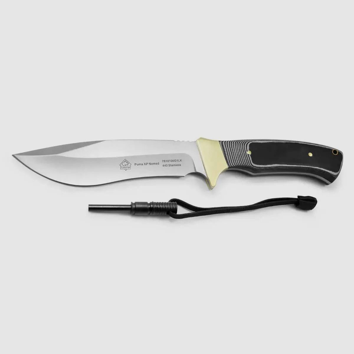 PUMA XP nomad with fire starter, G10 black