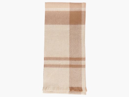 Barbour Tartan Szalik Rosefield z wełny jagnięcej