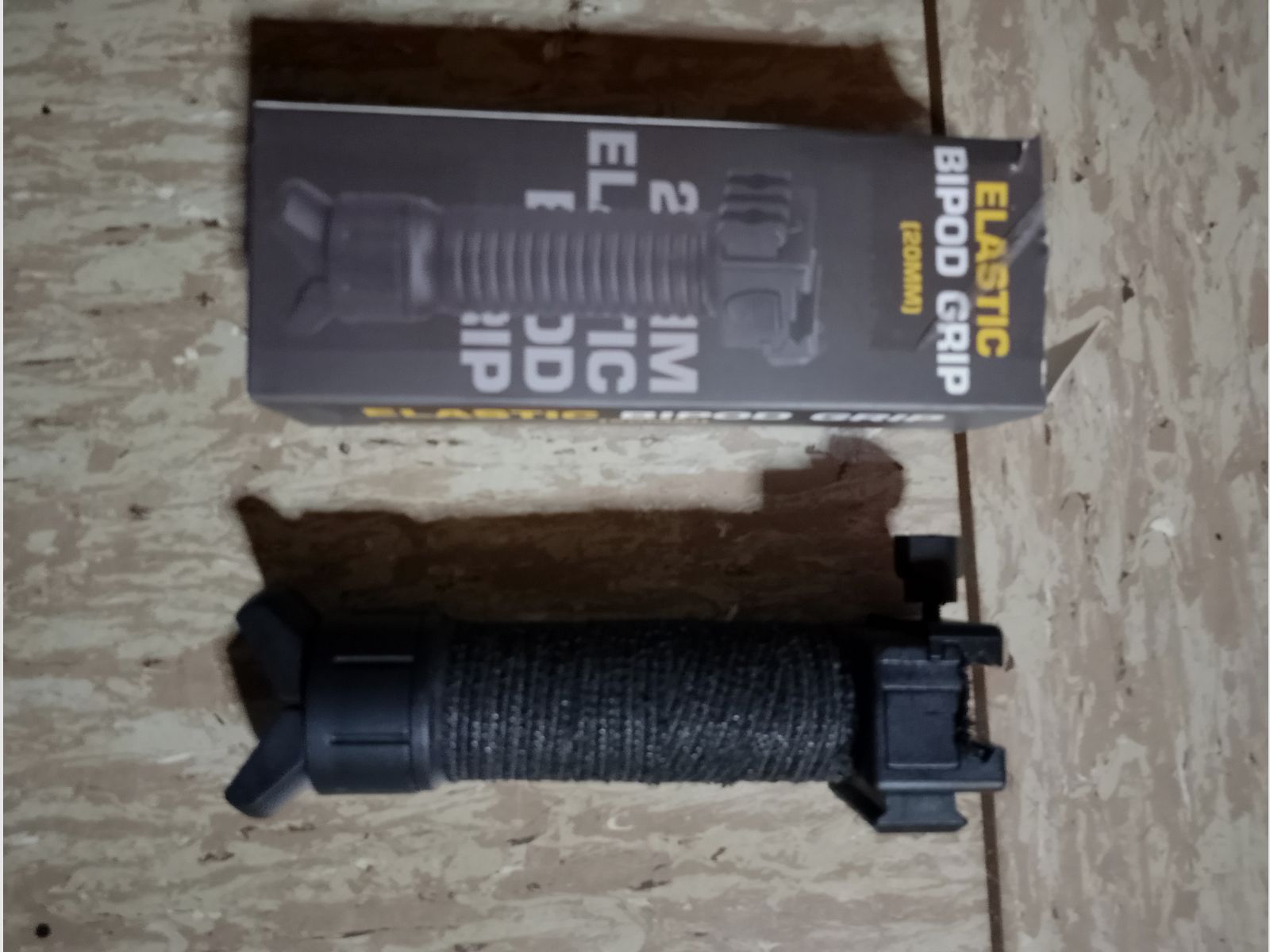 Poignée avant tactique Bipod Griff Zweibein Vordergriff Noir picatinny 20mm