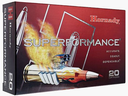 Hornady Superformance 6,5mm Creedmoor 120GR CX 20 Patronen