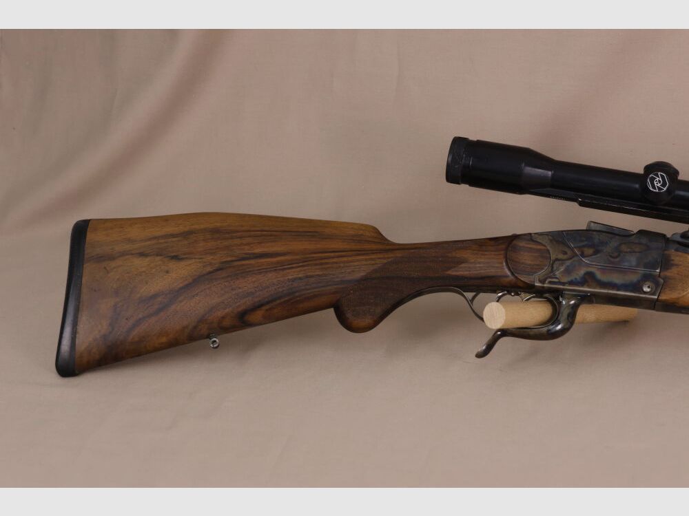 Greifelt & Co. Suhl break-action rifle with color hardening