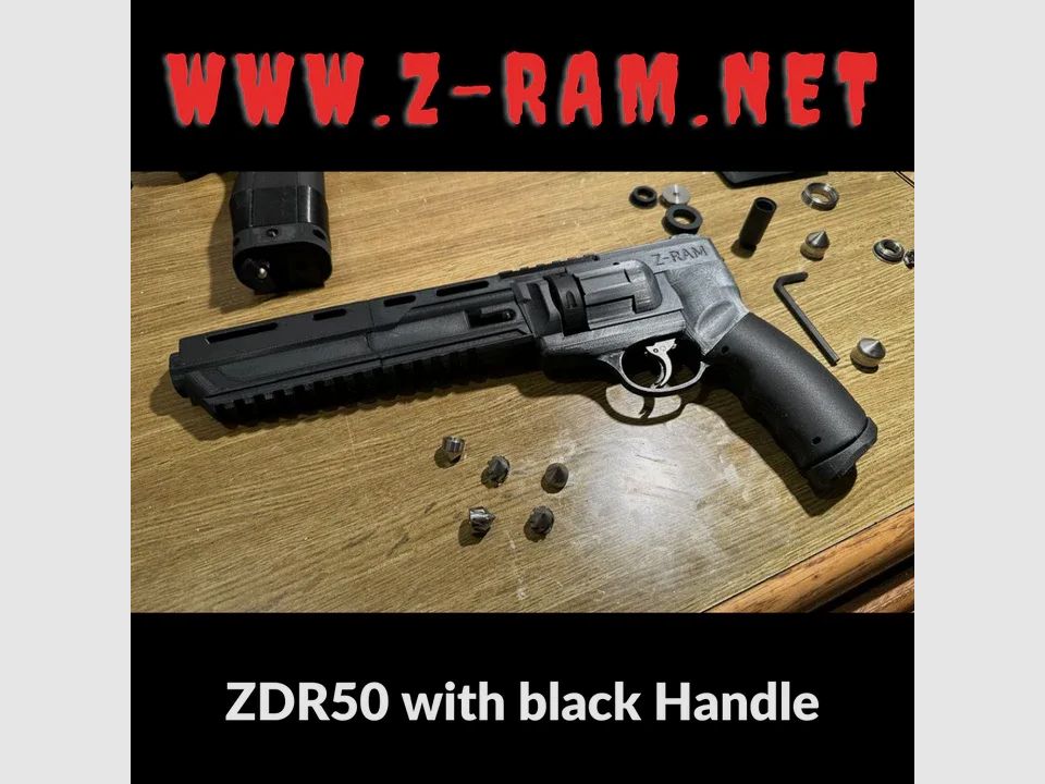 Z-RAM KOSTENLOS SILBER ZDR50 KOMPLETTPAKET FÜR HDR50 (34 JOULE 12G CO2)