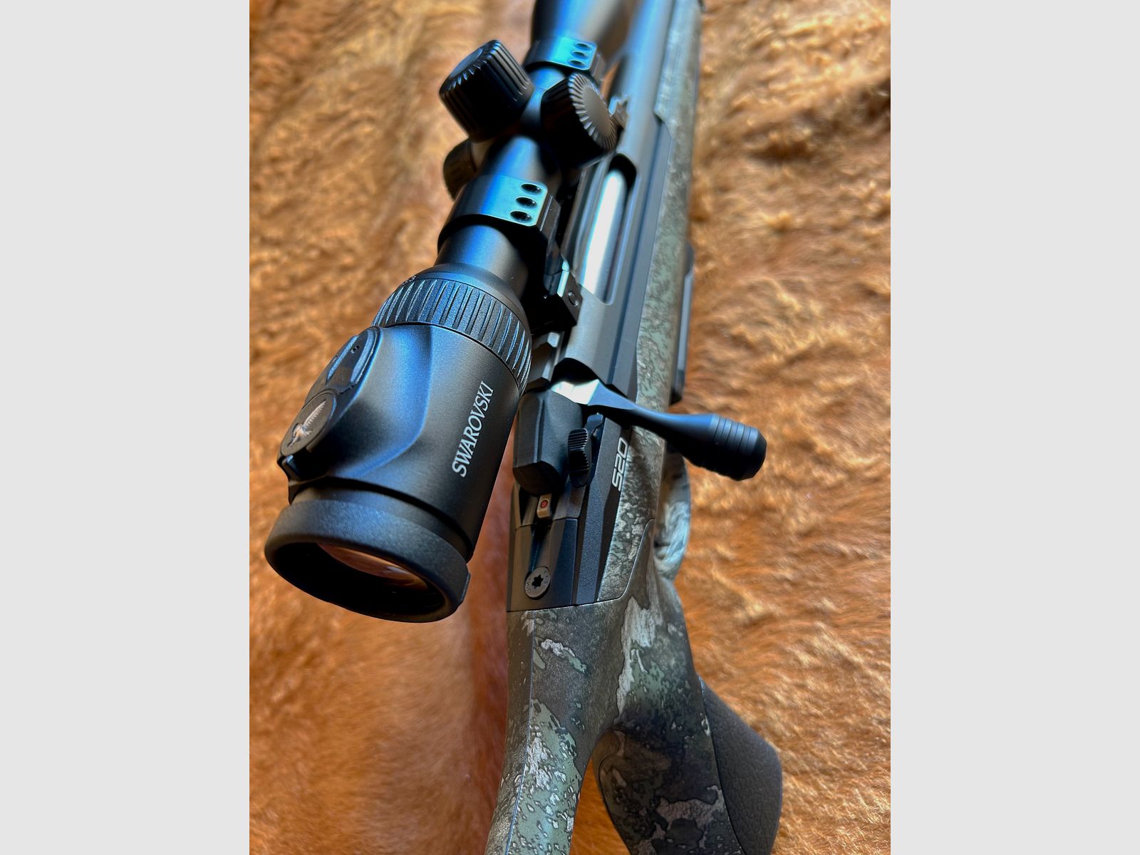 Kombiangebot-Knaller! Sako S20 + Swarovski Z8i | Hunter .308 Cerakote True Timber Strata LL 51cm Camo inkl. Zfr. Swaro Z8i 1,7-13x42 P L, 4A-I *NEU*