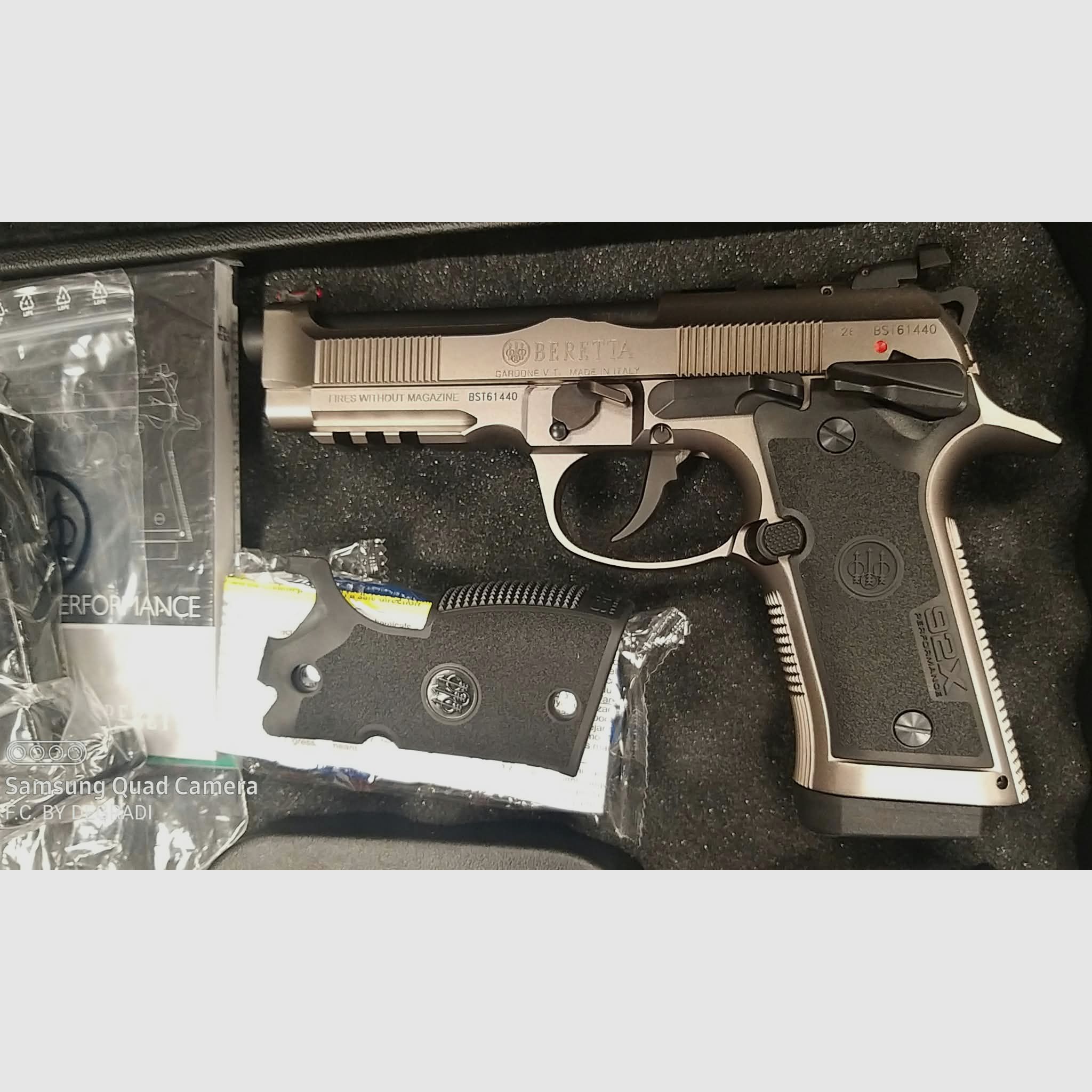 BERETTA 92 X PERFORMANCE PROD. OPTIC READY Cal. 9X19, image 2 sur 4