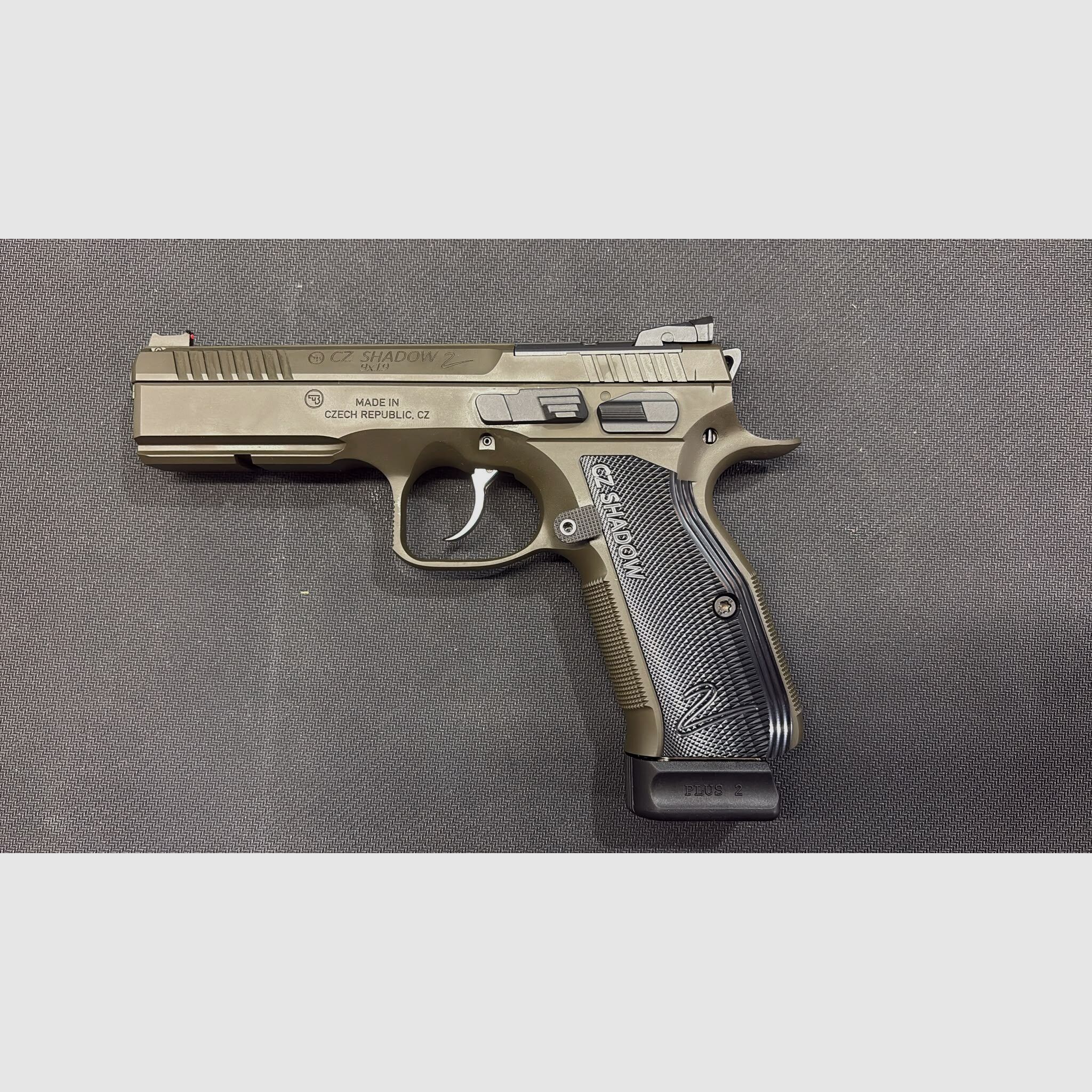 CZ – SHADOW 2 OPTIC READY – GROEN – Kal. 9×19, afbeelding 2 van 4