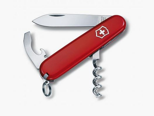 Cuchillo de oficial Victorinox Waiter rojo