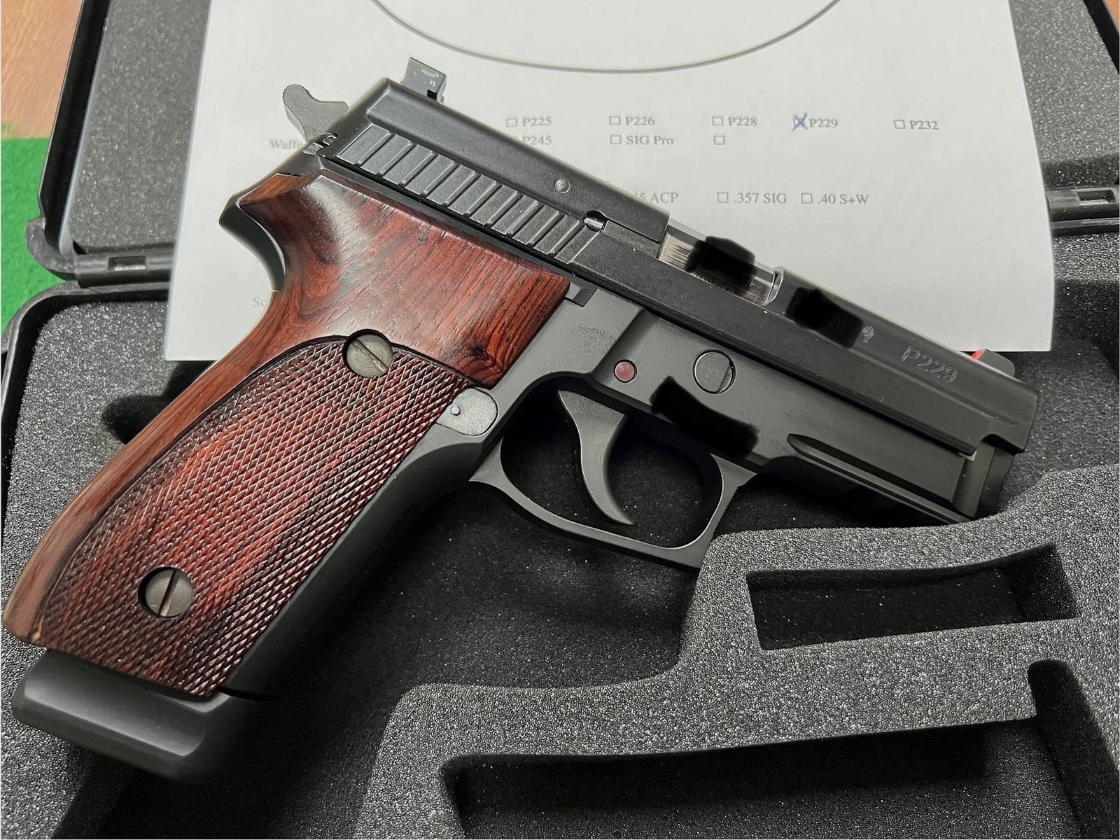 Sig Sauer P229 9x19mm inkl. Zubehör
