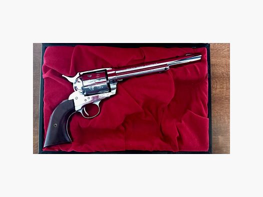 Texas Scout Revolver " Peacemaker" Mod.121 Cal. 9mm Knall verchromt