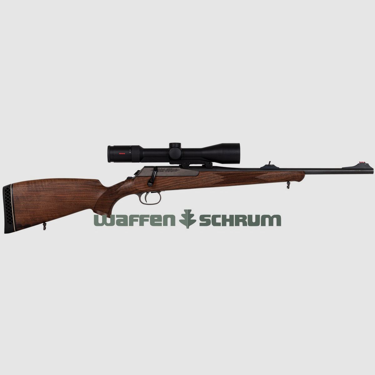 Merkel KR1 .30-06Spring , ZF Minox RS-4 2,5-10x50 S Abs. 4 bel., Aufkippmontage, , LL: 51 cm, mit Visierung