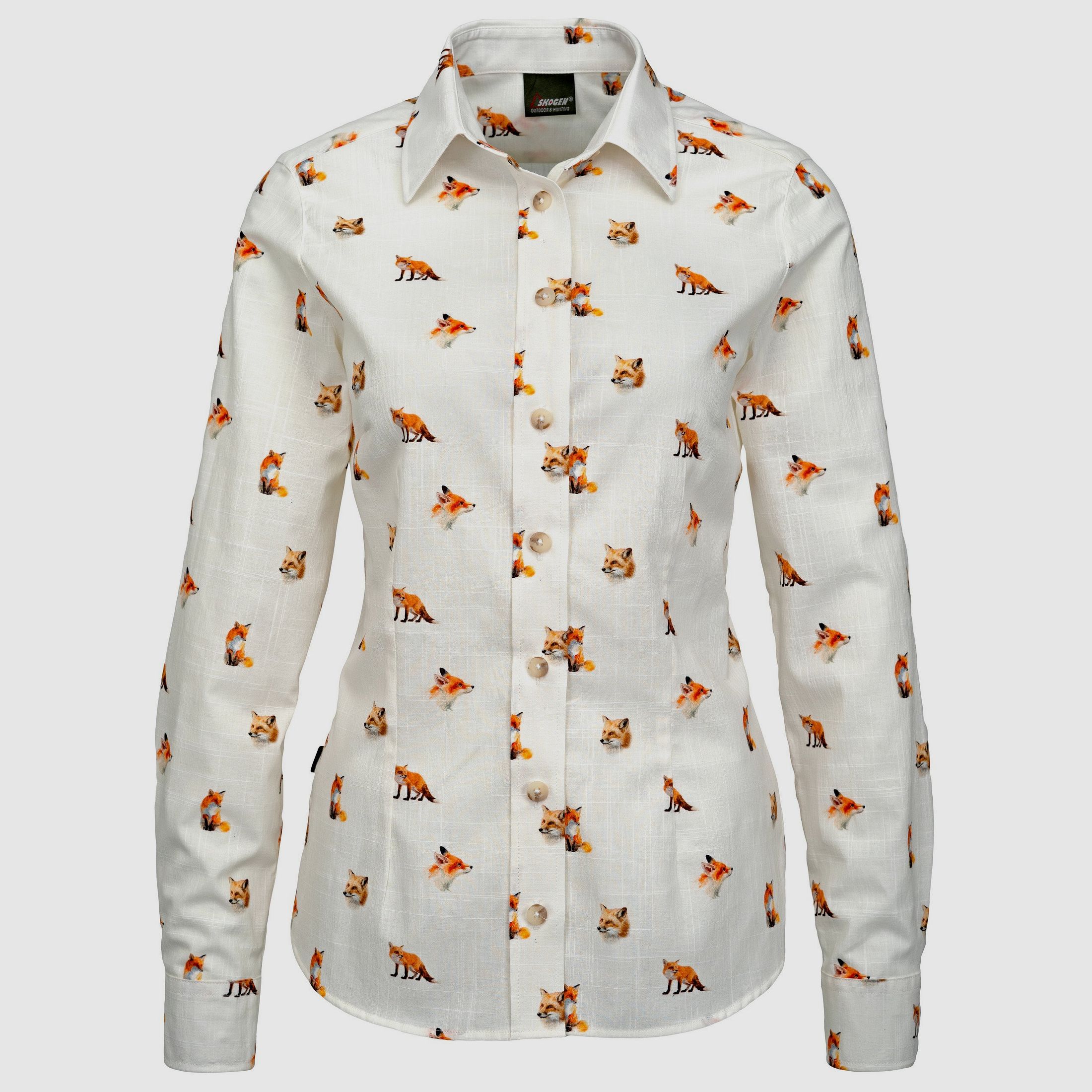 Skogen Blusa a Manica Lunga Volpe