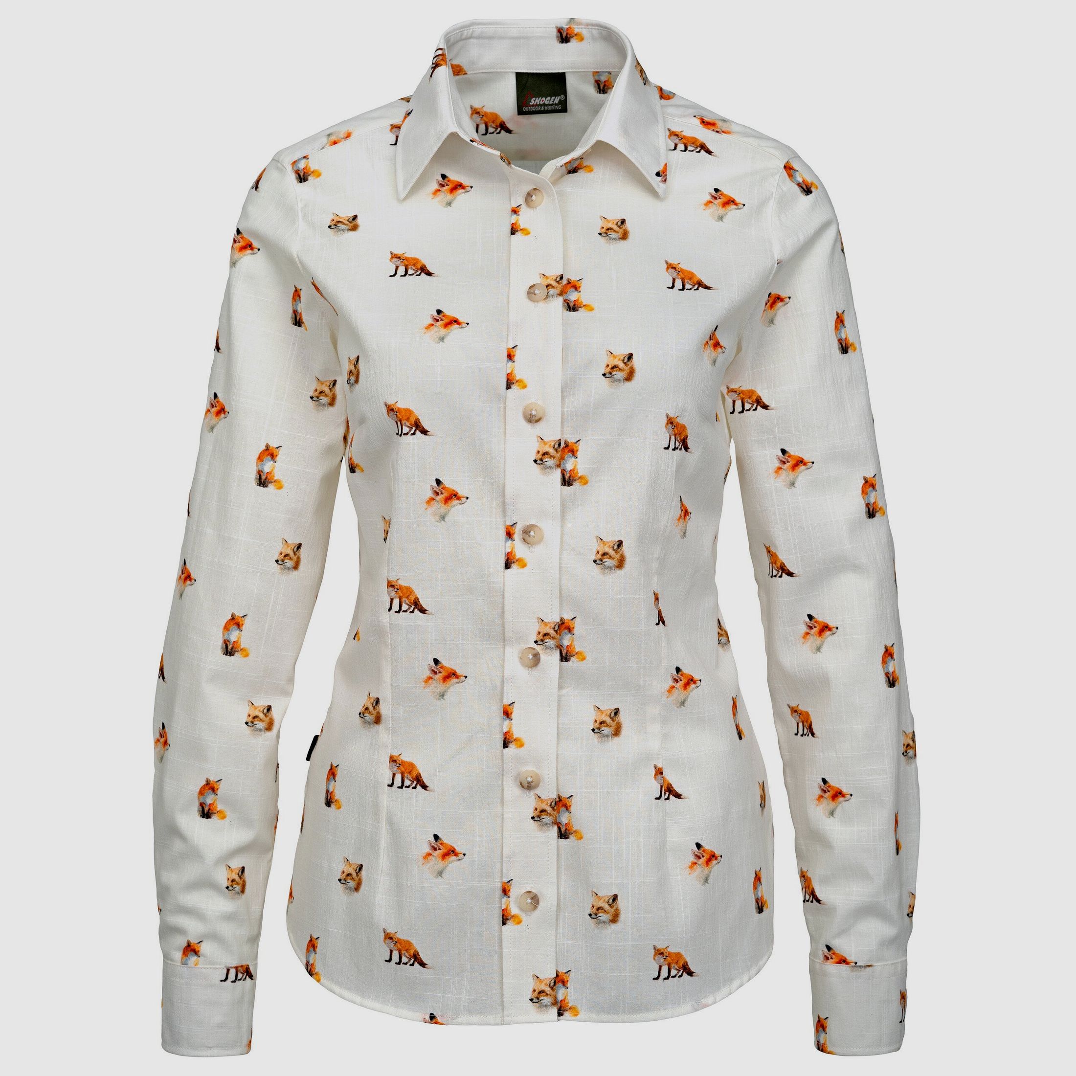 Skogen Long Sleeve Blouse Fox