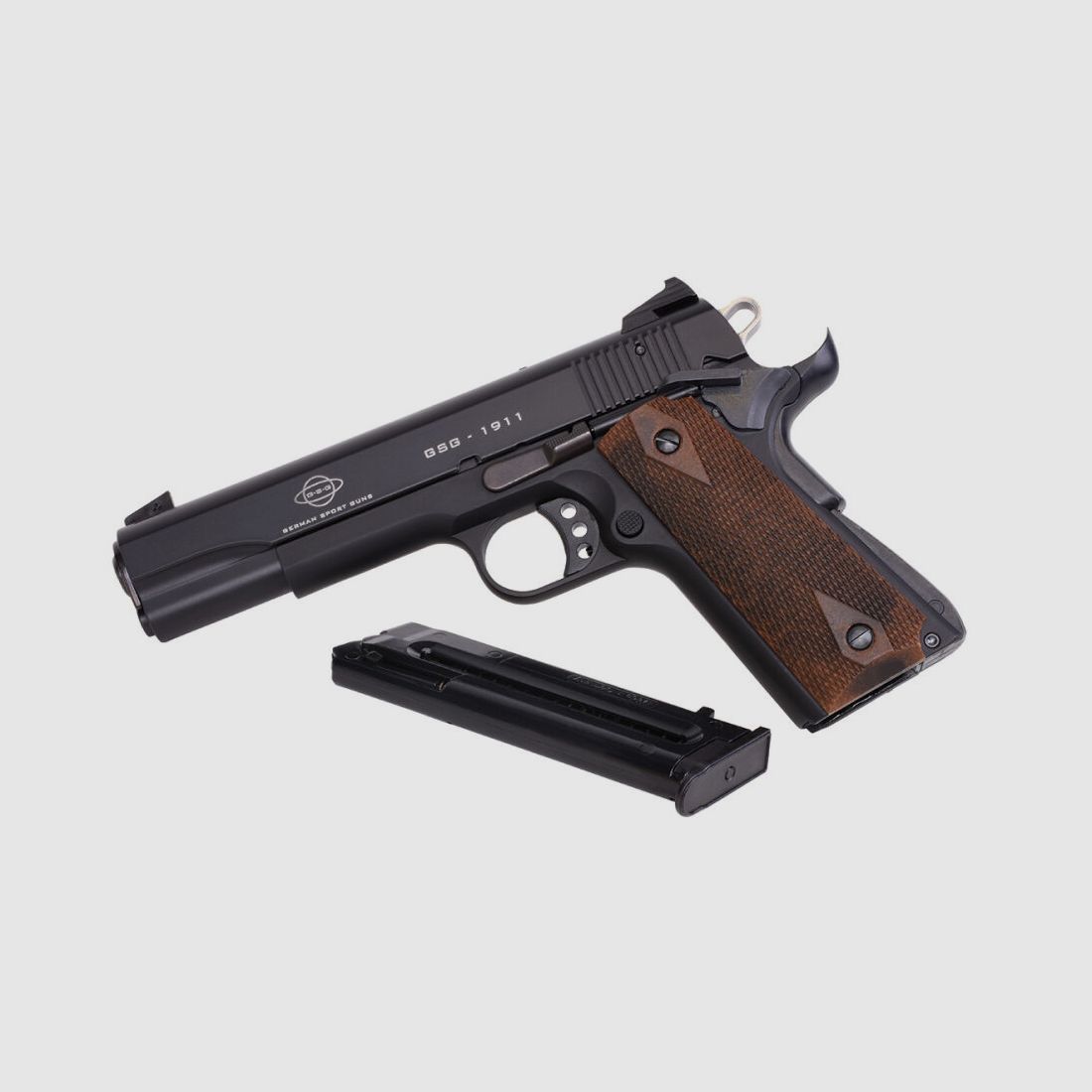 GSG German Sport Guns 1911 STANDARD Braune Griffschalen