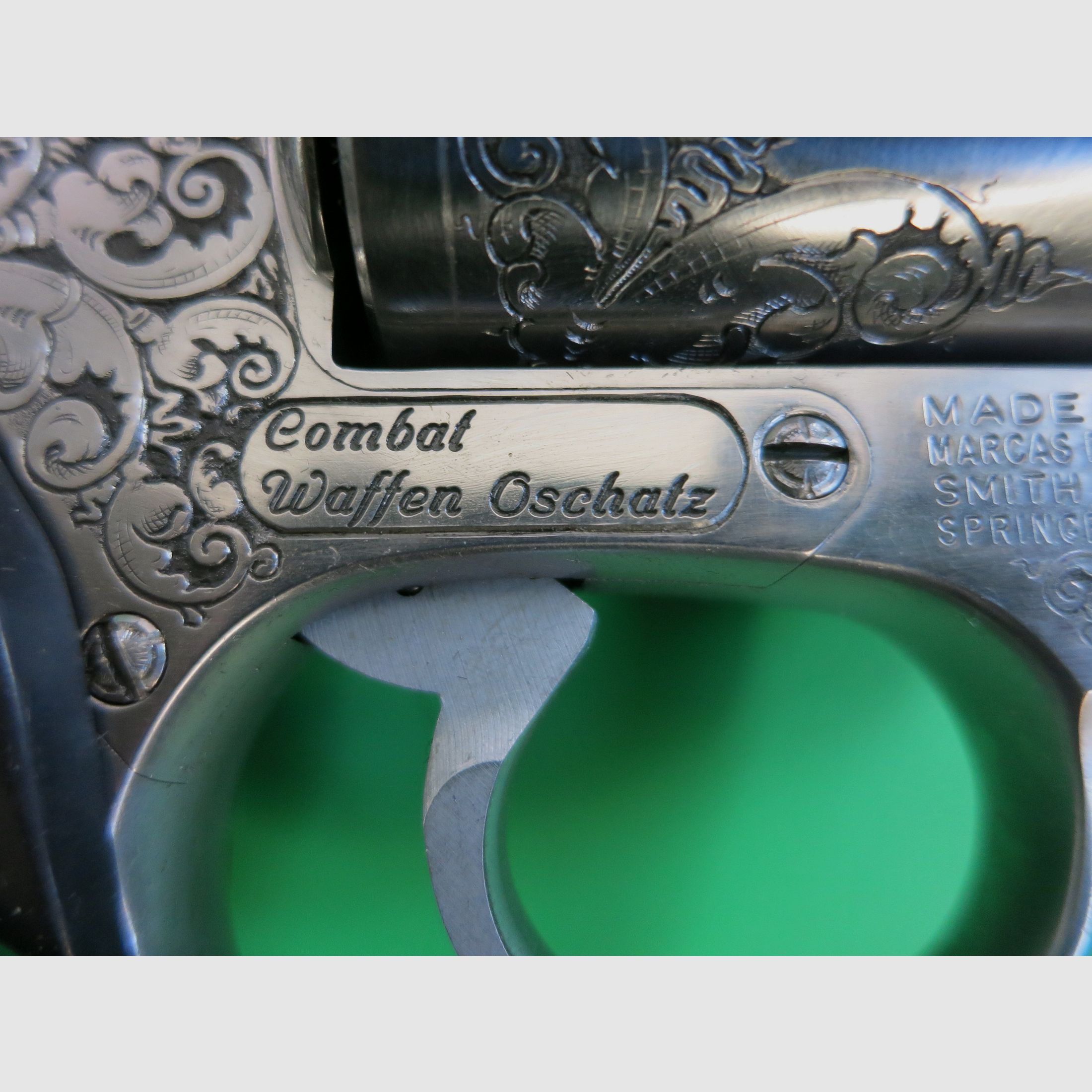 Revolver Smith&Wesson Mod. 60, .38 S&W Special, 2" Lauf, Edelstahl, Combat-Waffen Oschatz   #92