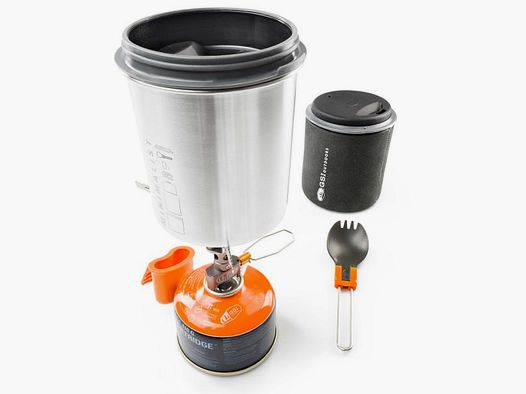 GSI Outdoors GSI Outdoors Kochset Glacier Stainless Minimalist II