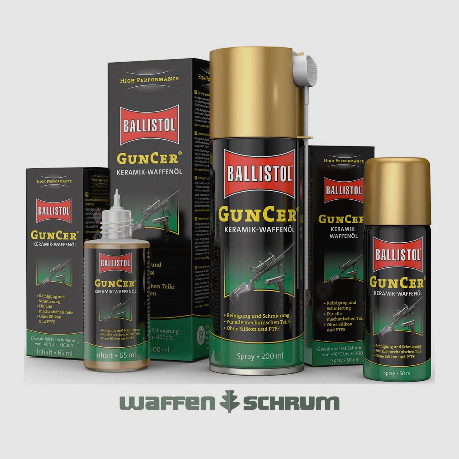 Ballistol Keramik-Waffenöl Sprühdose 200ml