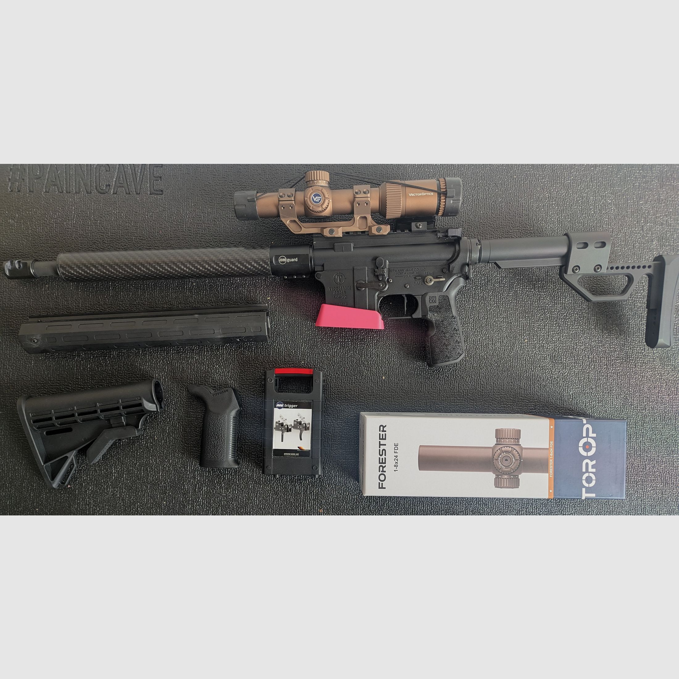 Tippmann M4 22 \\ high end Umbau für IPSC MiniRilfe //