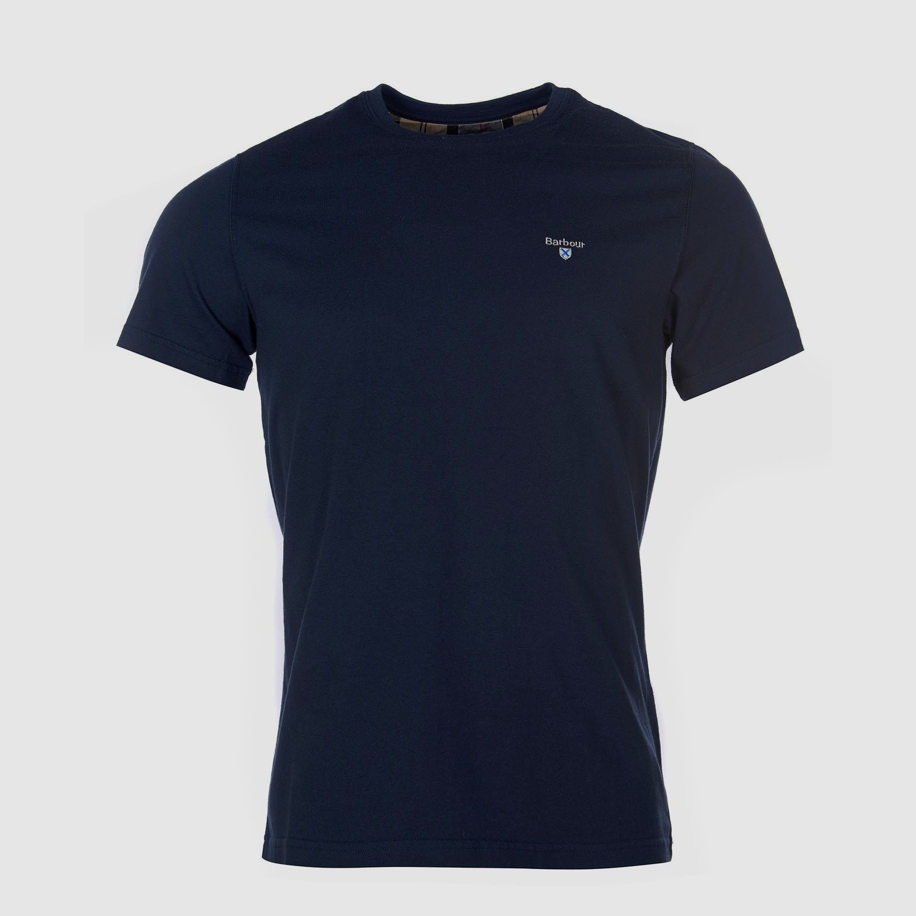 BARBOUR TARTAN T-SHIRT, image 1 of 3