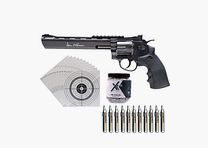 Dan Wesson 8 Zoll CO2-Revolver 4,5mm Stahl BB - Set