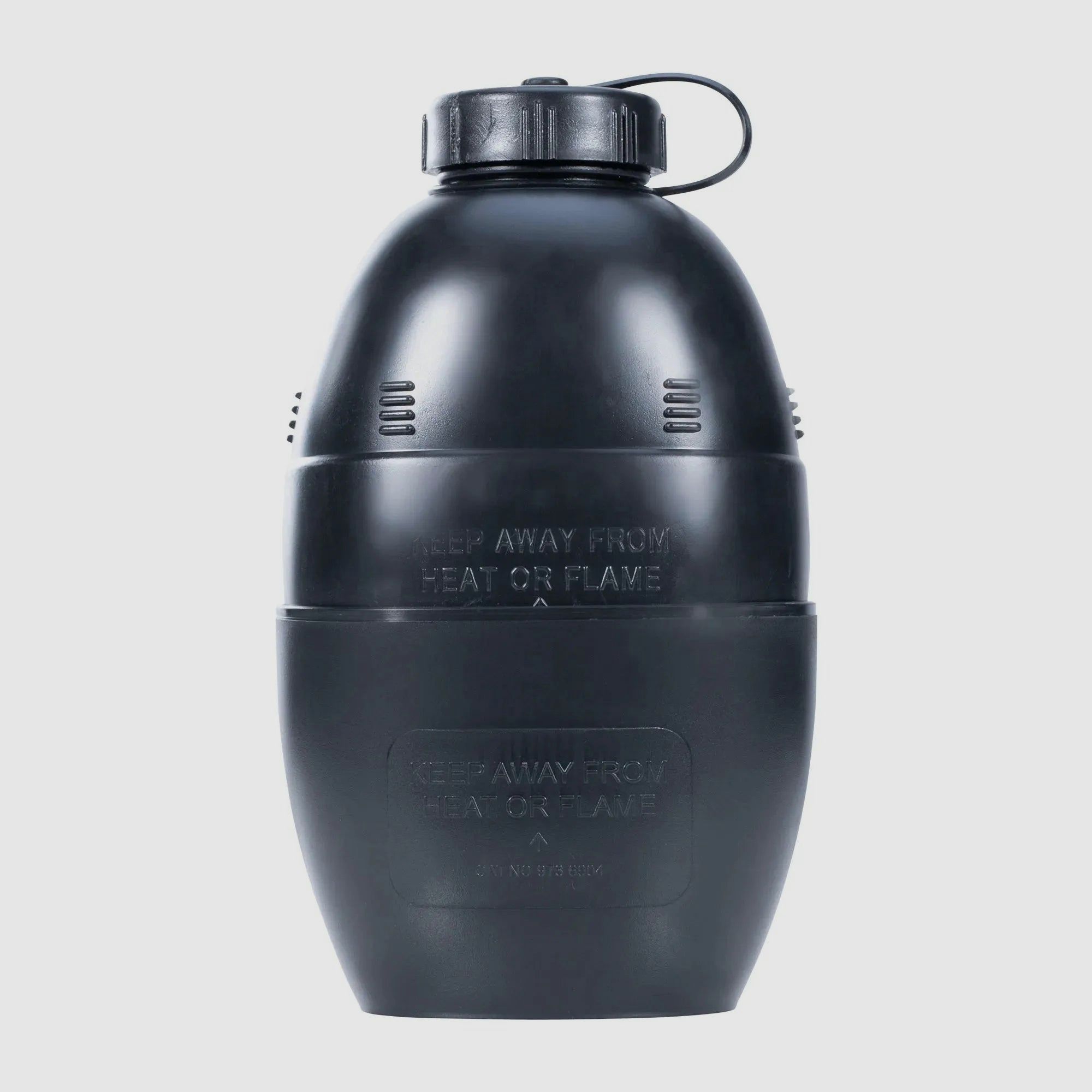 BCB BCB Wasserflasche mit Becher schwarz