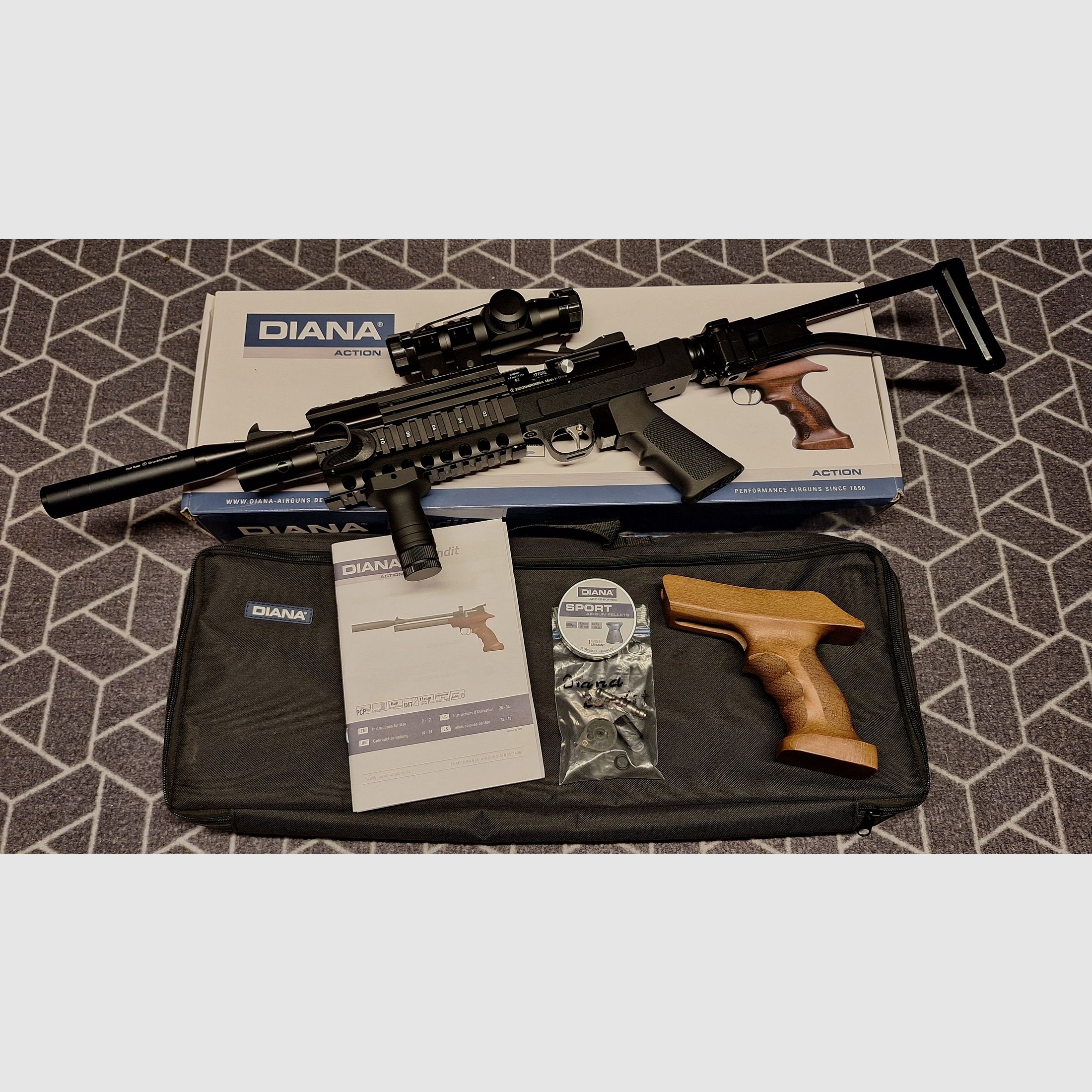 Diana Bandit Gen II PCP Tactical-Umbau Einmalig!