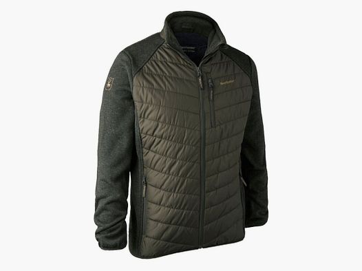 Deerhunter Herren Jacke Moor Wattiert mit Strick Timber