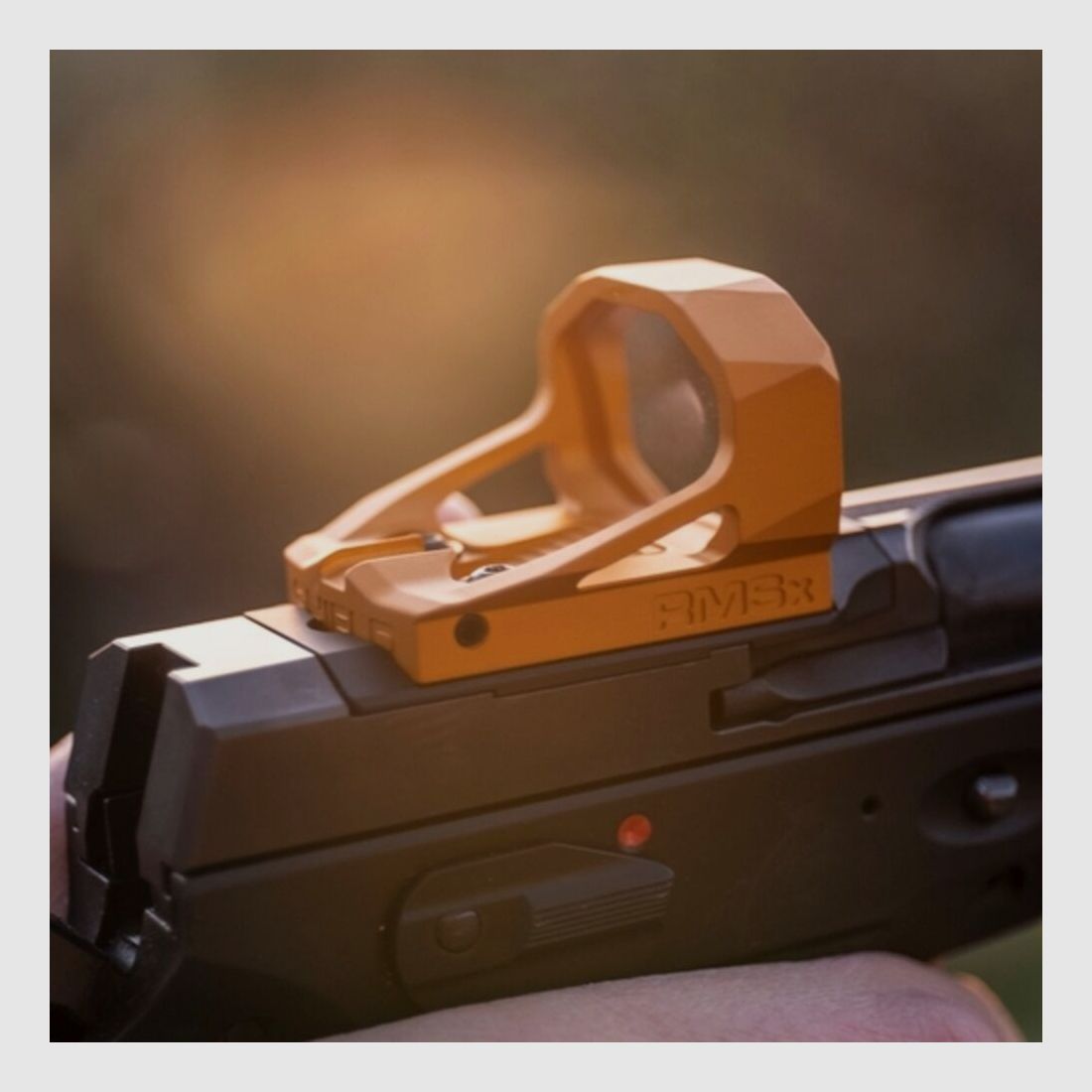 Shield Rotpunktvisier RMSx 8 MOA Dot Amber -