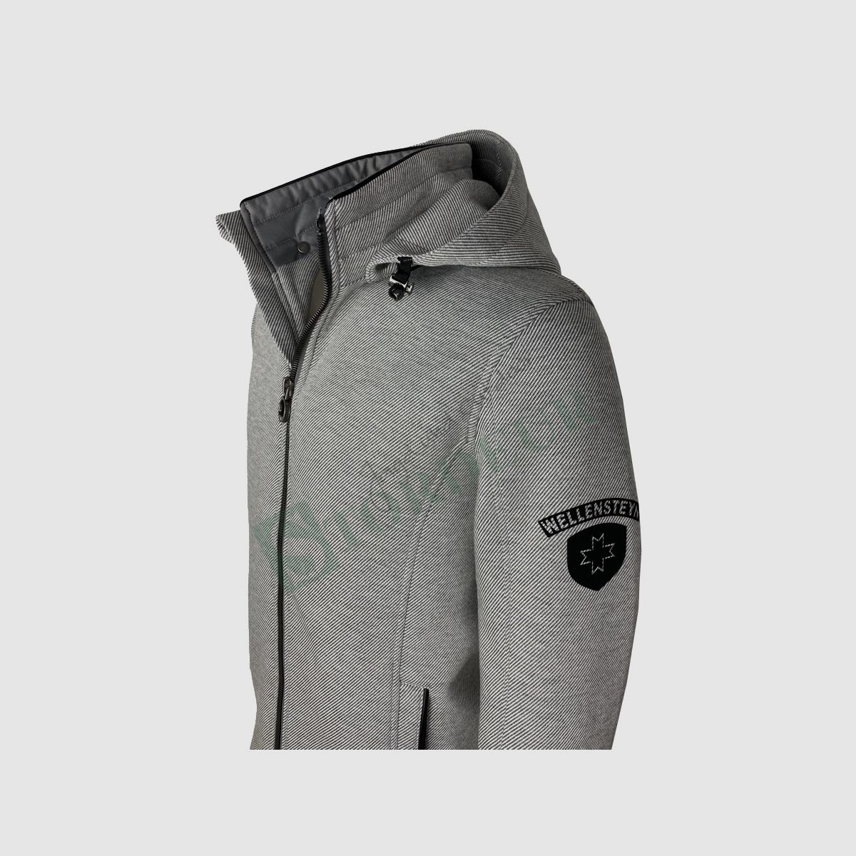 WELLENSTEYN Sarasota Hombres Gris claro melange Negro