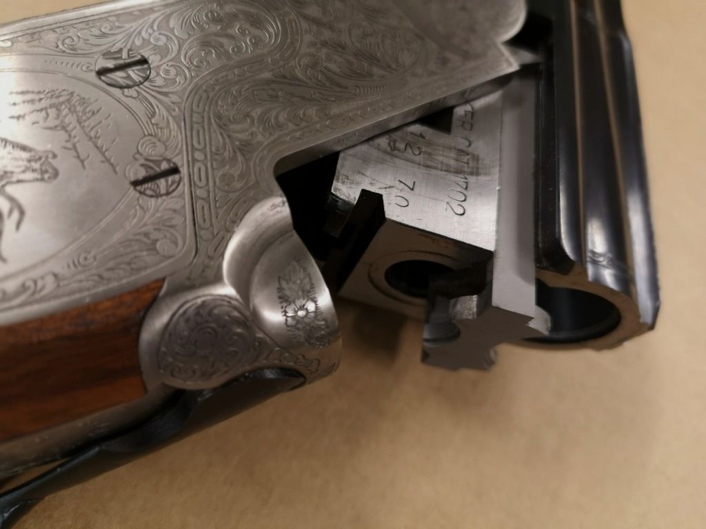 Bock rifle S2000 Luxury 7x65R and 12/70 side lock