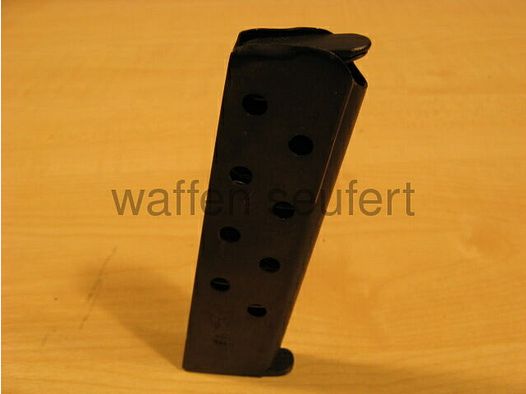 FN 1910/22 Wechselmagazin f. 9Patr. 7,65mm FN gestempelt