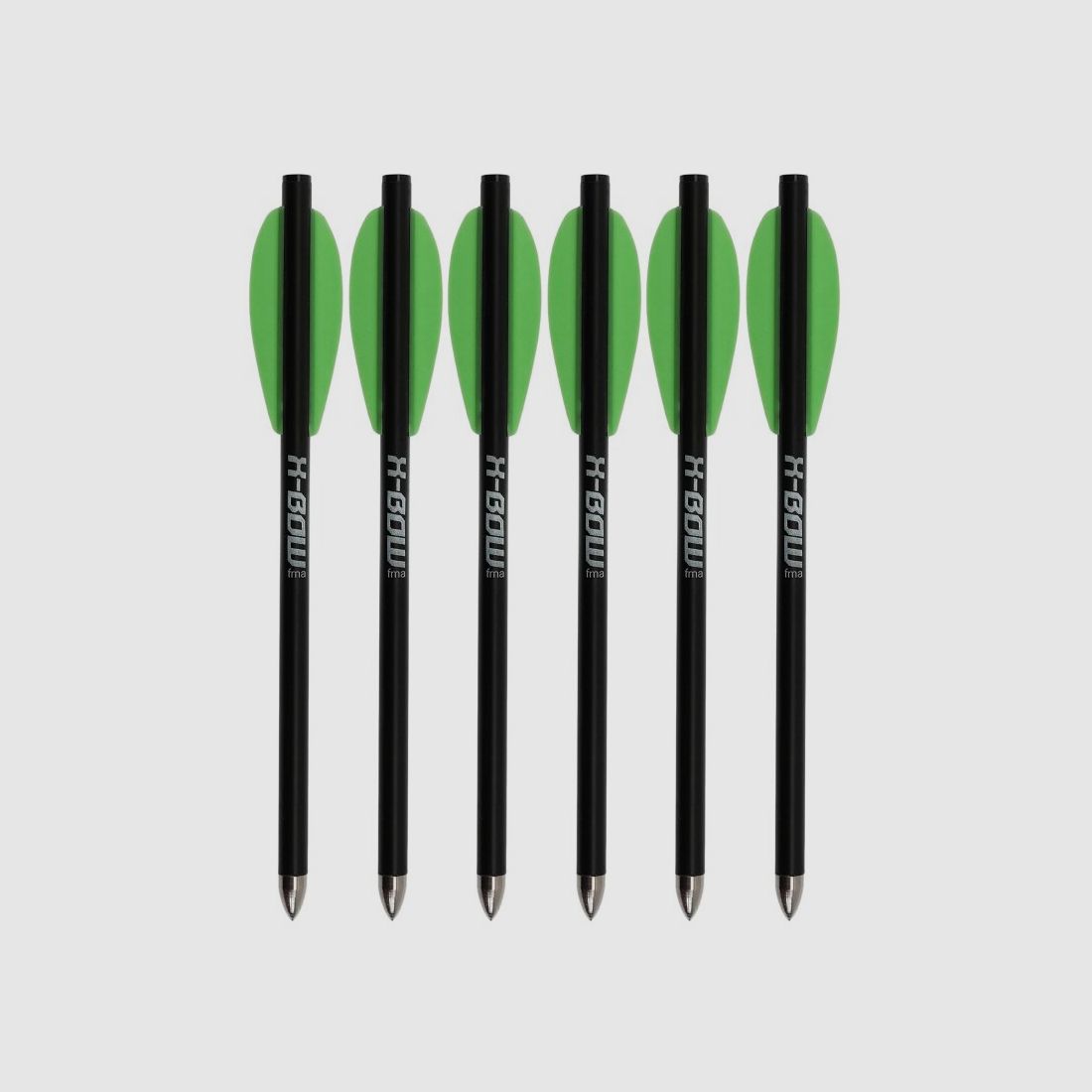 X-BOW FMA FLÈCHES EN CARBONE - 6,5 POUCES - STANDARD - 6 PIÈCES
