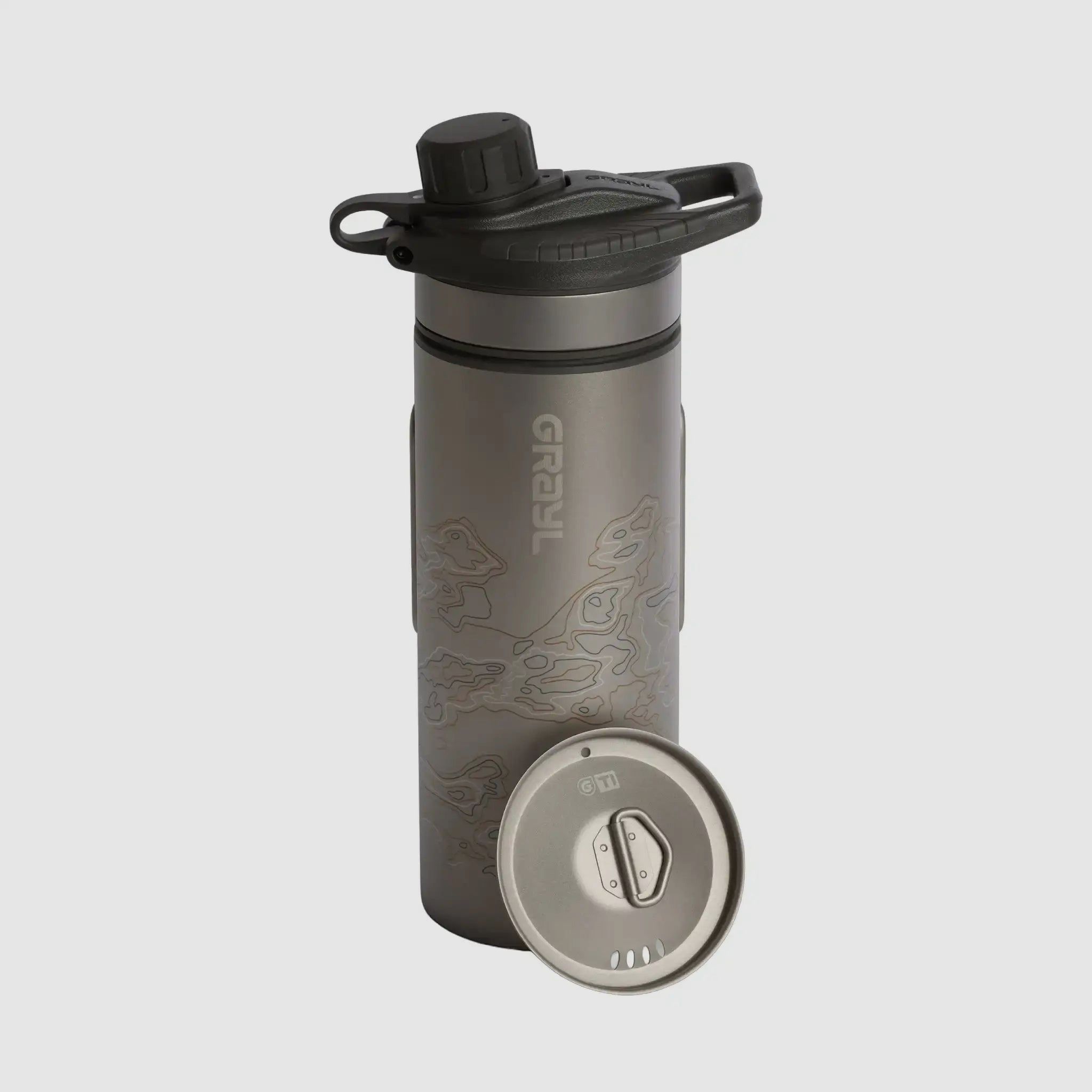 GRAYL GRAYL Water Filter GeoPress Purifier Titanium Bottle