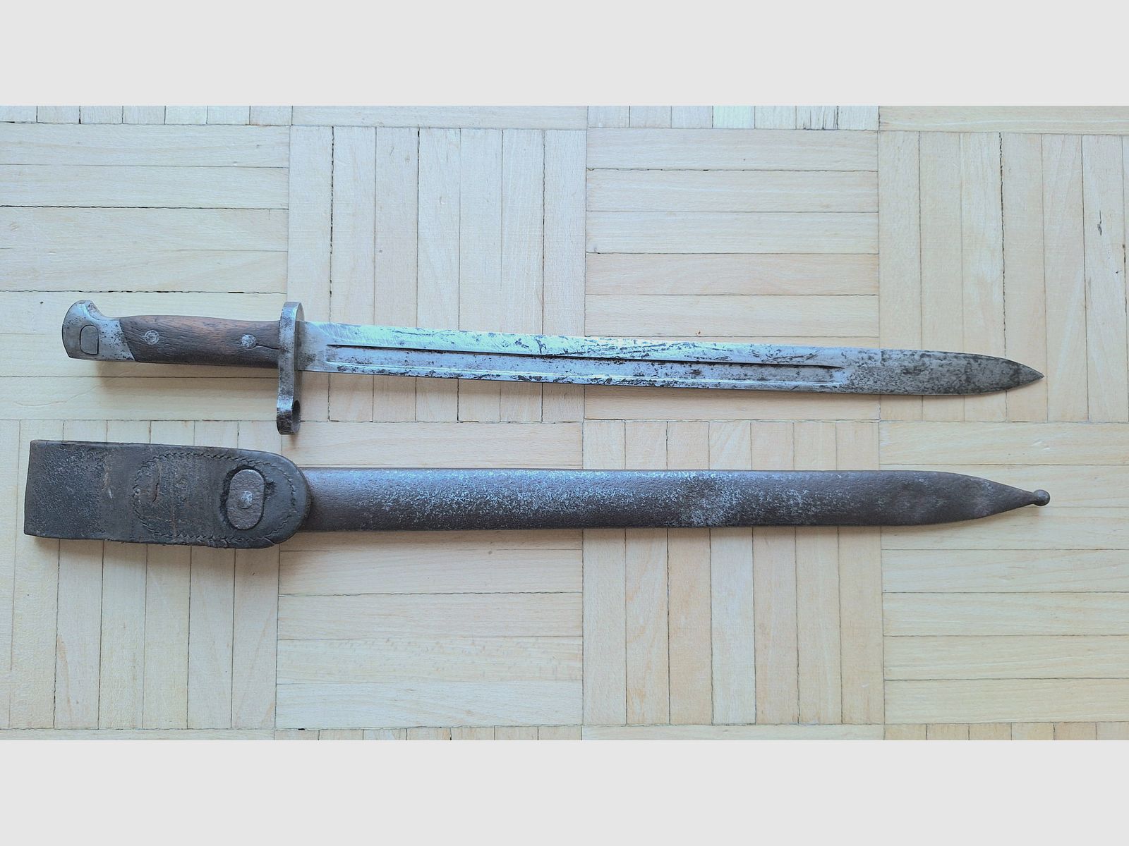 Winchester 1895 Bajonett Russland Kontrakt Seitengewehr Bayonet contract
