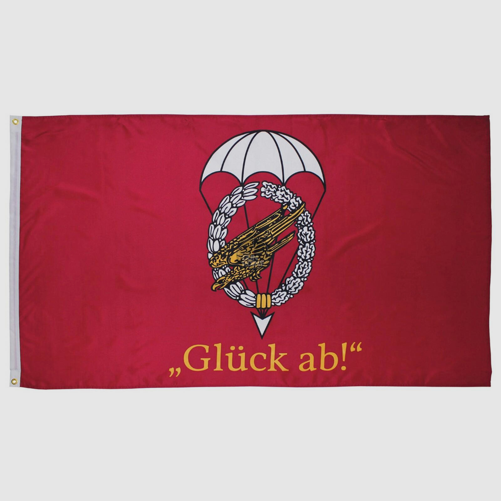 Fahne, Fallschirmjger,Polyester, 90 x 150 cm