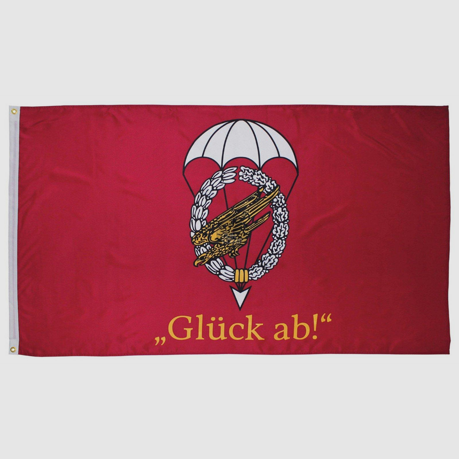 Fahne, Fallschirmjger,Polyester, 90 x 150 cm