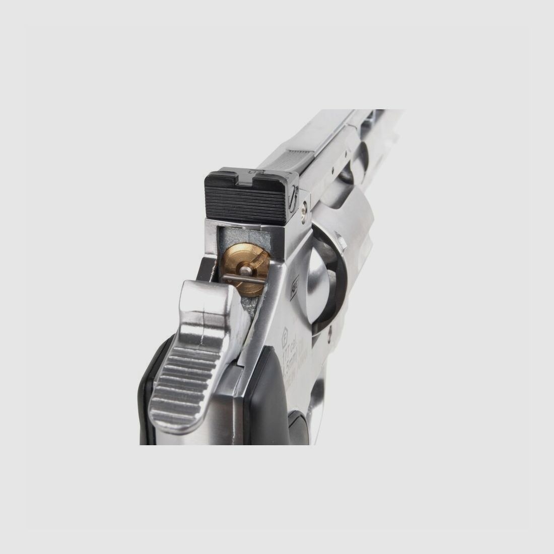 Dan Wesson 6" .177 Silver 4.5mm Air Pressure CO2