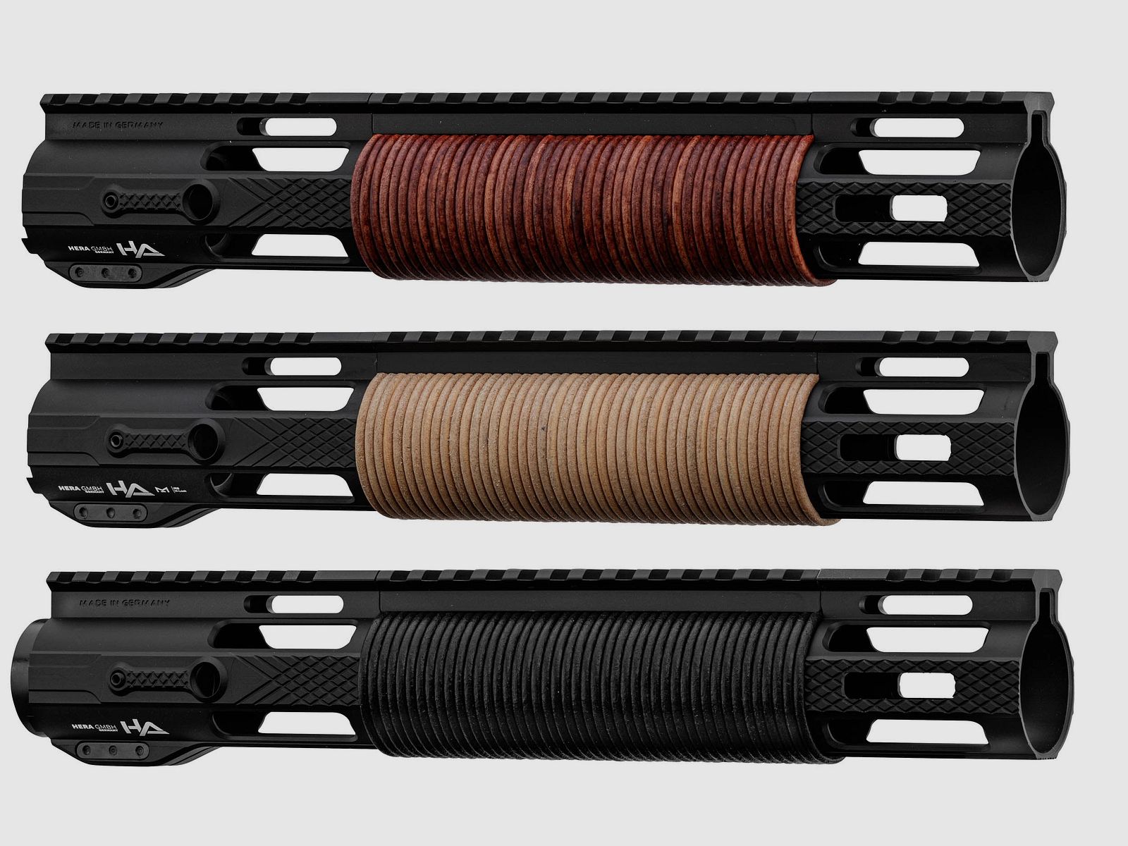Handguard Hera Arms AR15/M4 M-Lok 12" - Leer, afbeelding 1 van 15