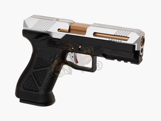 AG-17 Metal Version GBB Silver -F-