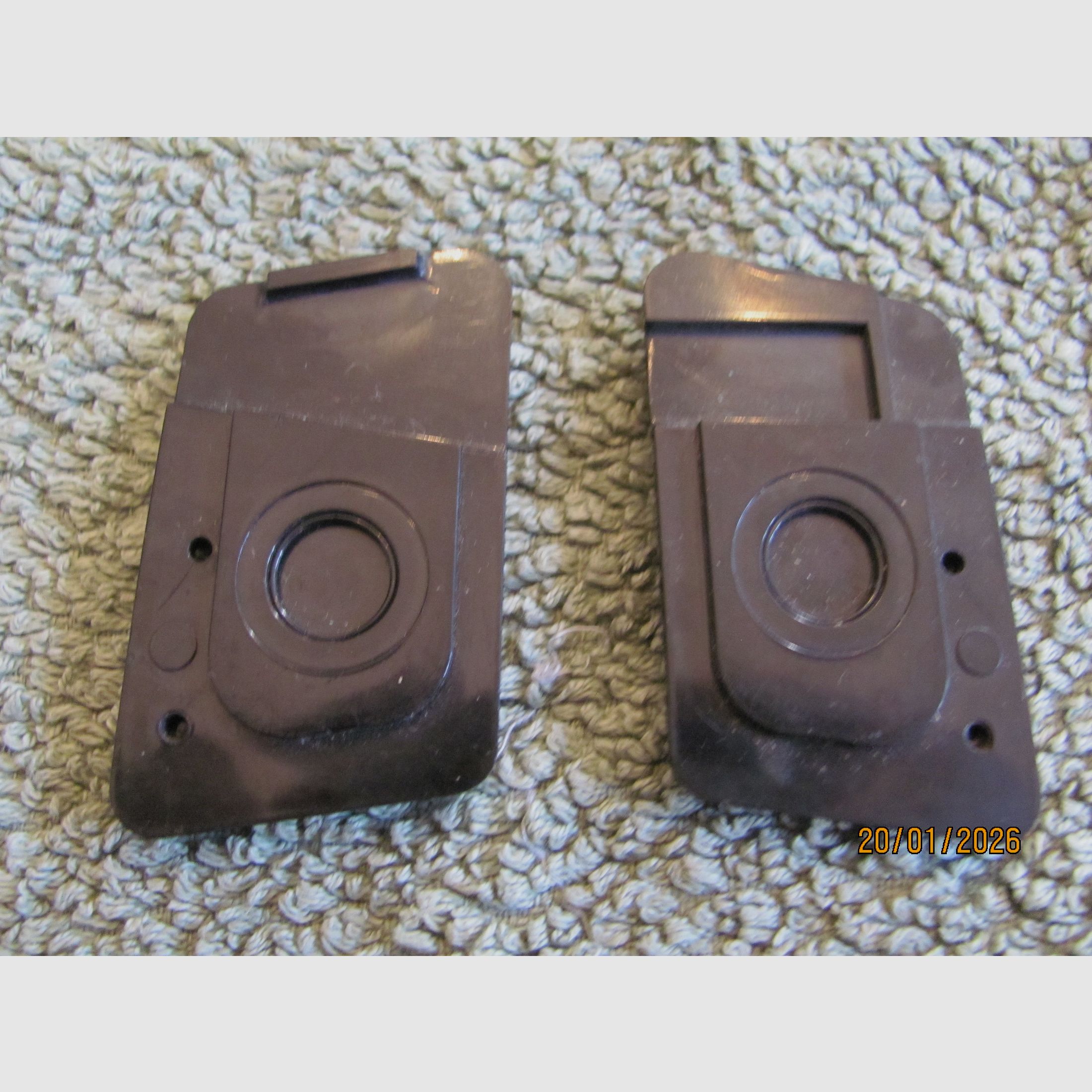 Original Griffschalen FN Browning Baby Bakelit schwarz