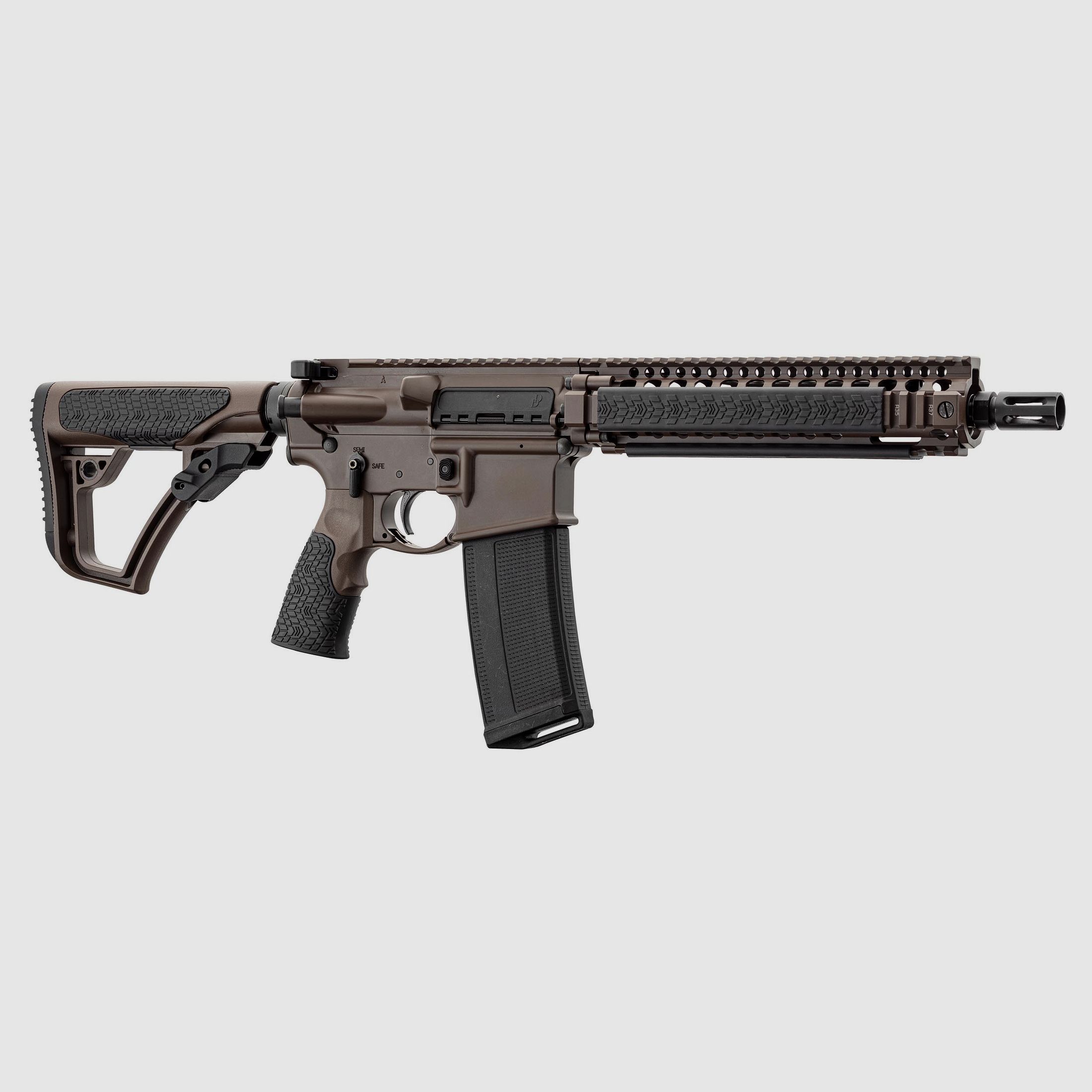 AR15 DANIEL DEFENSE MK18 Kurzes Rohr 10.3 » Kal. 5.56 Mil Spec Braun, Bild 1 von 6
