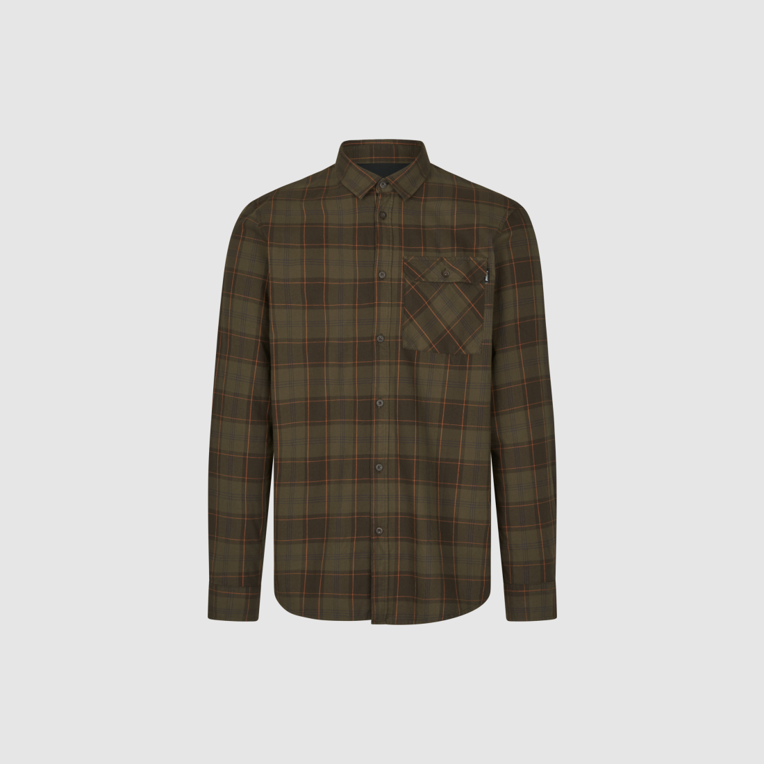 Seeland Glen Flannel Shirt – Pine Green/Dark Navy Check (403028011), image 1 of 8