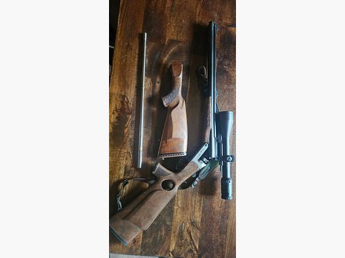 Blaser D99 with hole stock