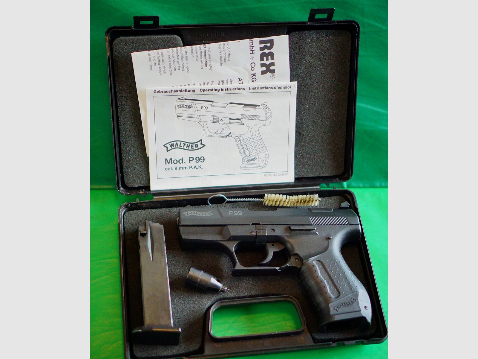 Walther P99 Schreckschuss Pistole 9mm P.A.K. (PTB 637)