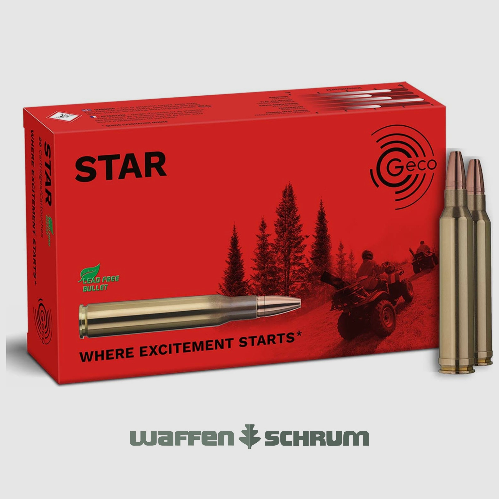 Geco Star 7,8g - 120gr 6,5mmCreedmoor